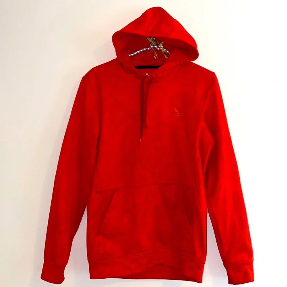 . New Adidas Orange sweatshirt size small - Picture 1 of 4